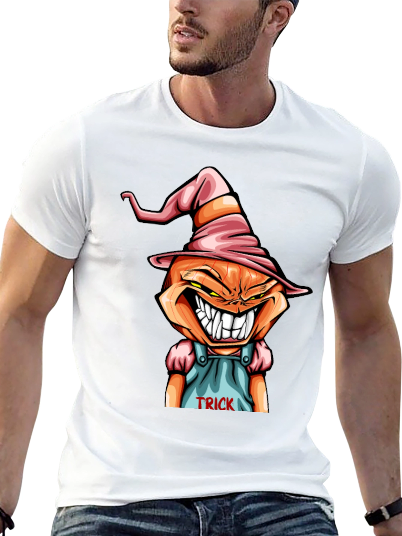 Spooky Pumpkin Trick T-Shirt