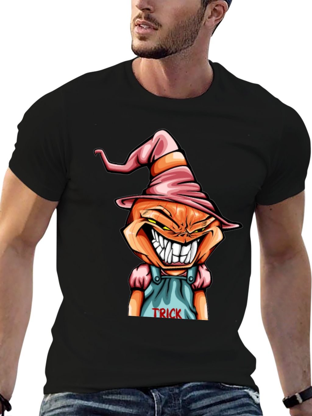 Spooky Pumpkin Trick T-Shirt