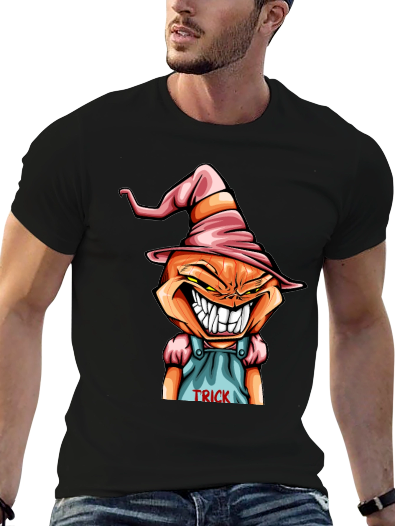 Spooky Pumpkin Trick T-Shirt