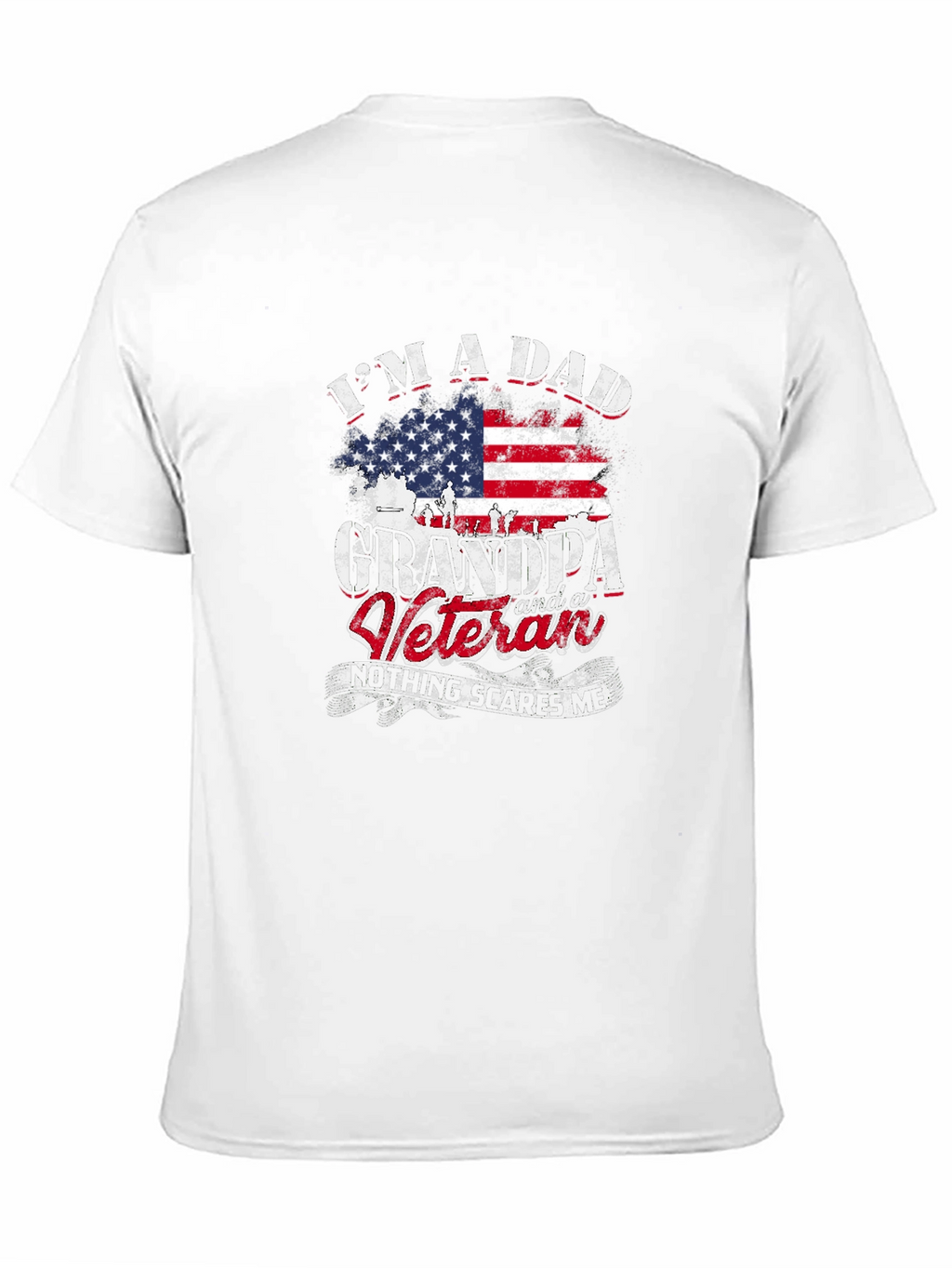 Im A Dad Grandpa Veteran Tee