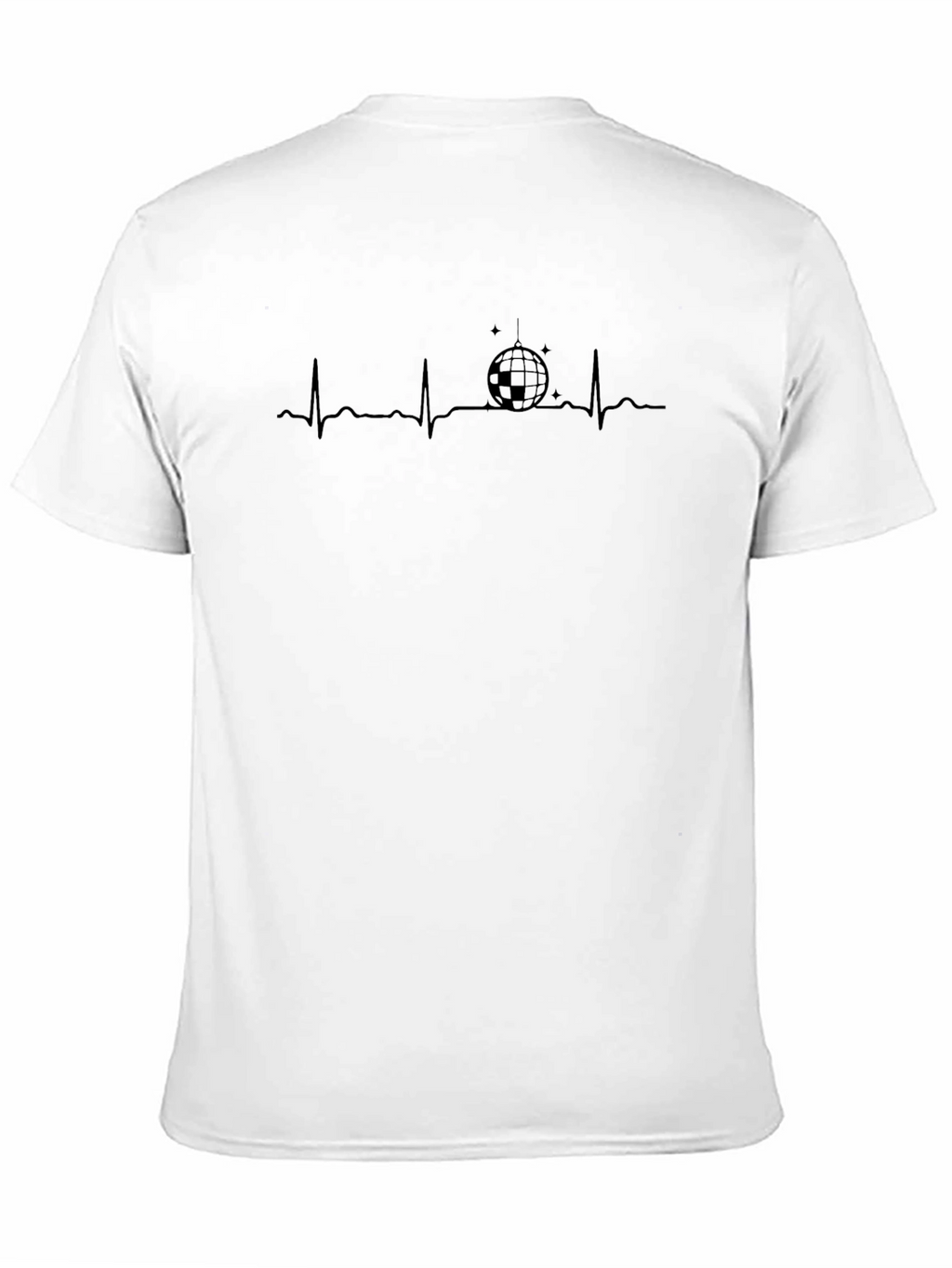 Disco Beat T-Shirt - Black Graphic Tee