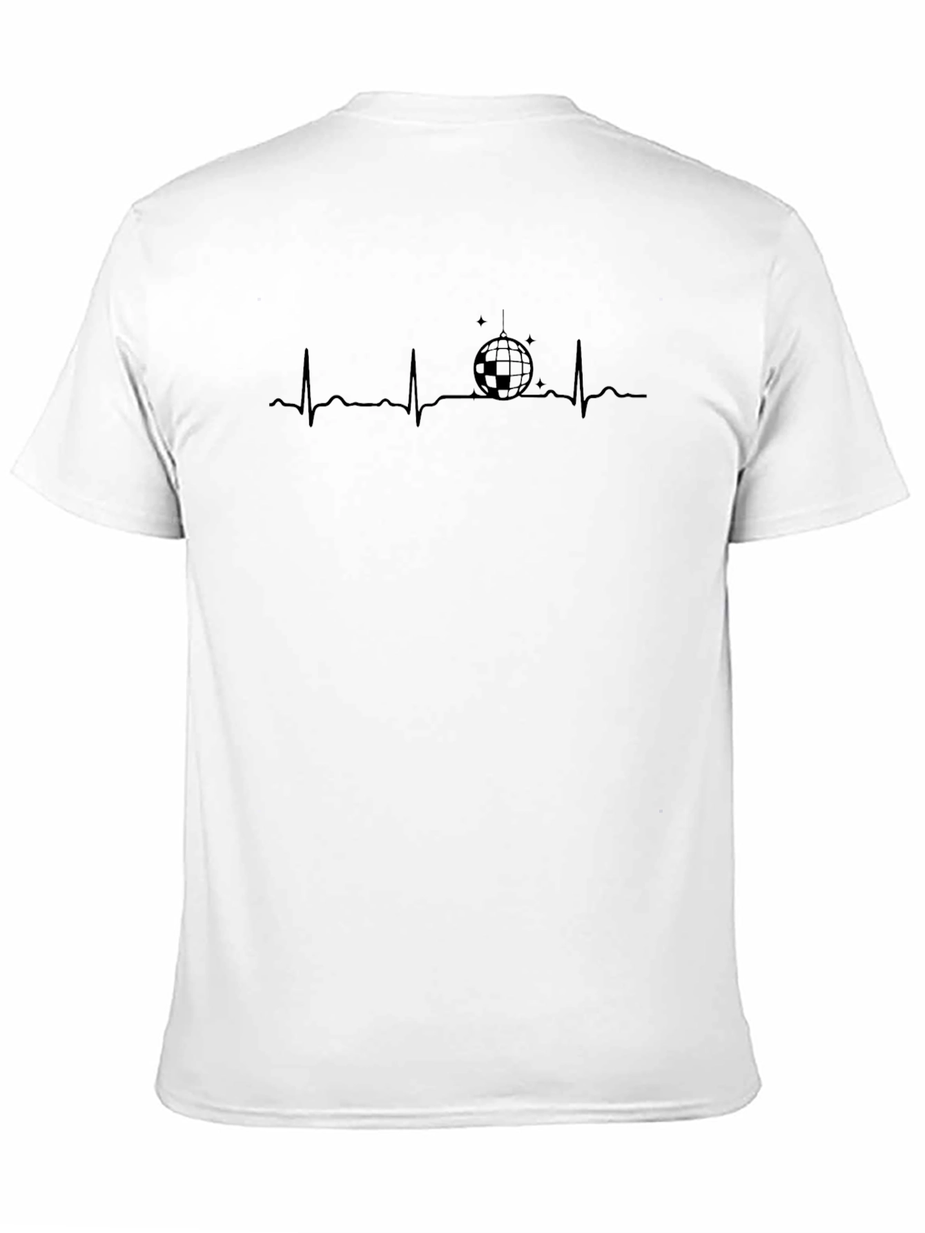 Disco Beat T-Shirt - Black Graphic Tee