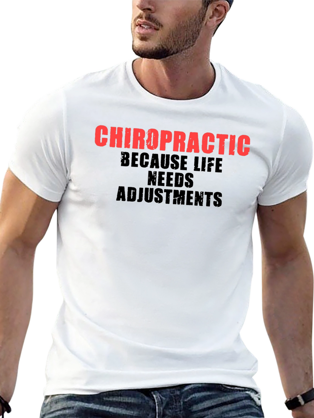 Chiropractic Adjustment Graphic T-Shirt