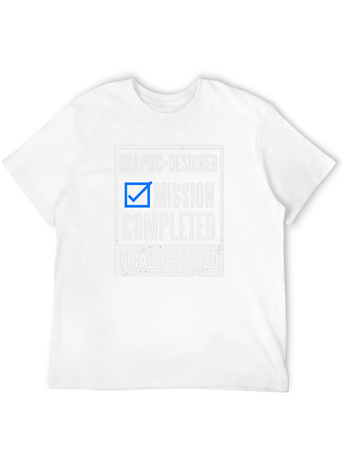 Graphic Designer Mission Completed T-Shirt