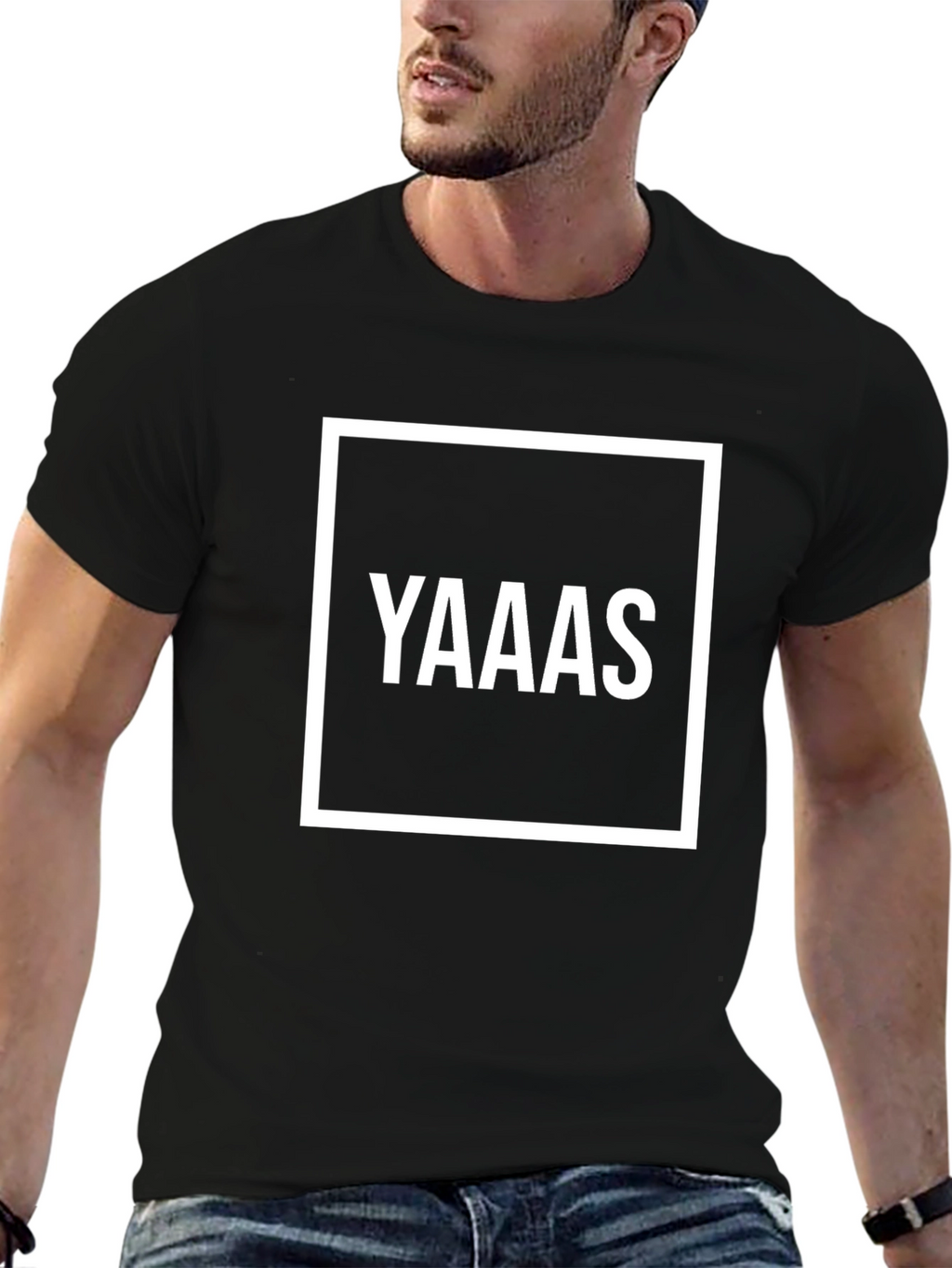 Yaaas! Graphic Tee - Trendy Statement Shirt