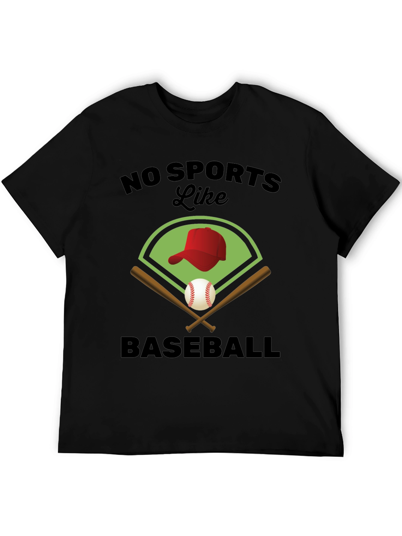 Baseball Fan T-Shirt: No Sports Like Baseball