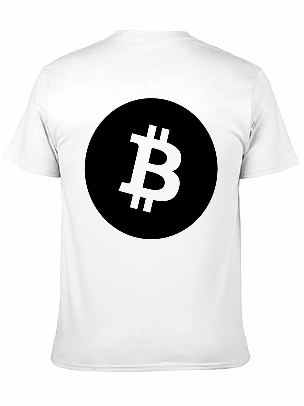Bitcoin Logo Black T-Shirt - Crypto Currency Tee