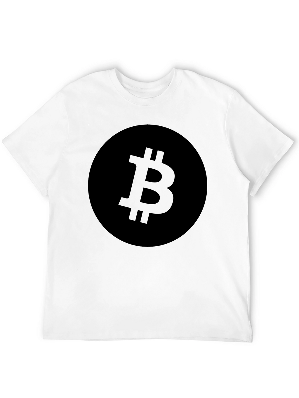 Bitcoin Logo Black T-Shirt - Crypto Currency Tee