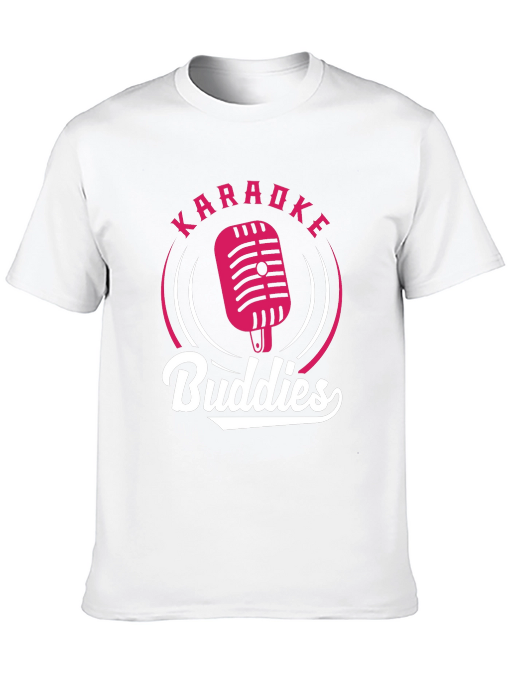 Karaoke Buddies Graphic T-Shirt - Music Lover Tee