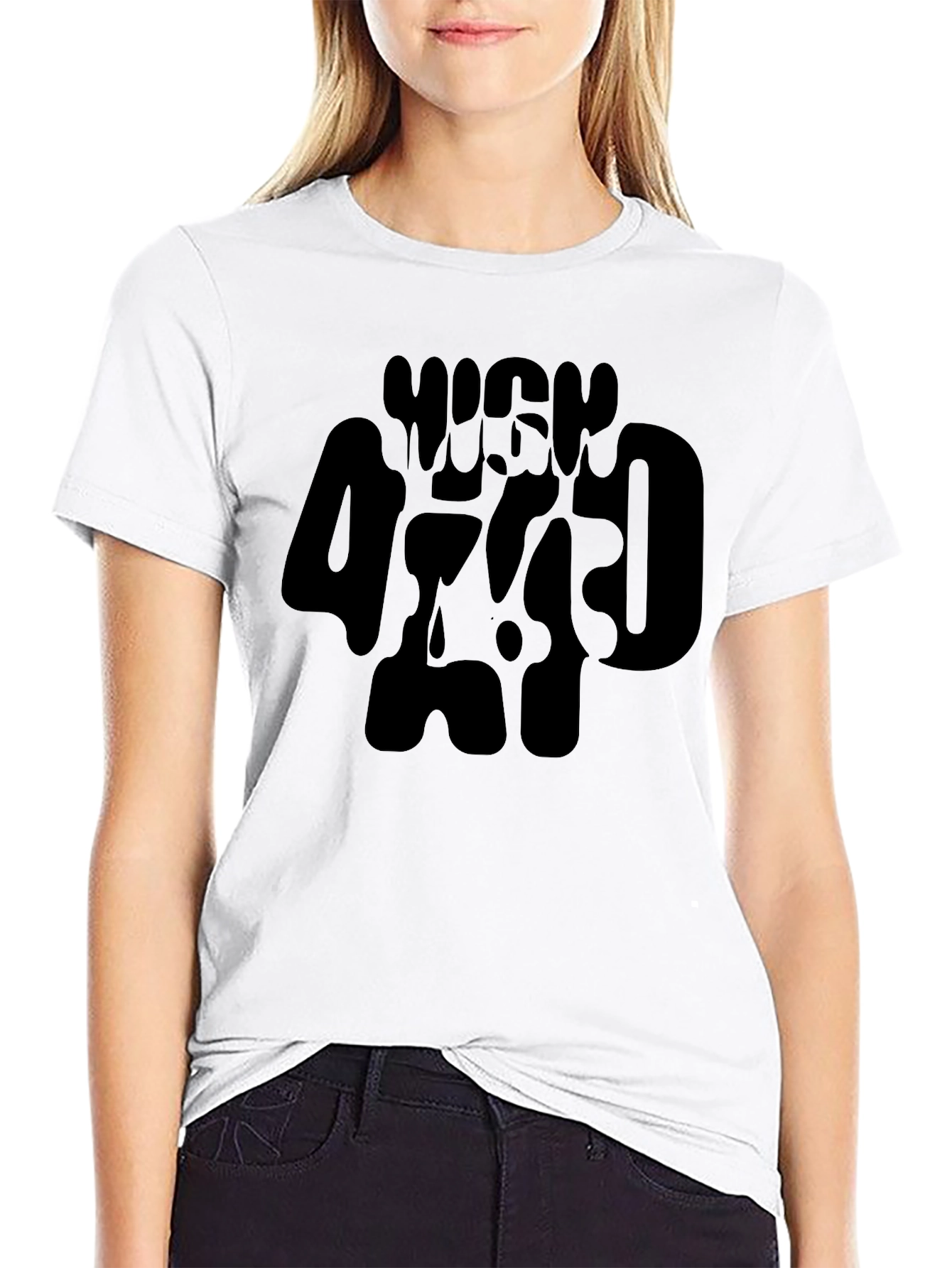 High 420 Tee - Black Graphic T-Shirt