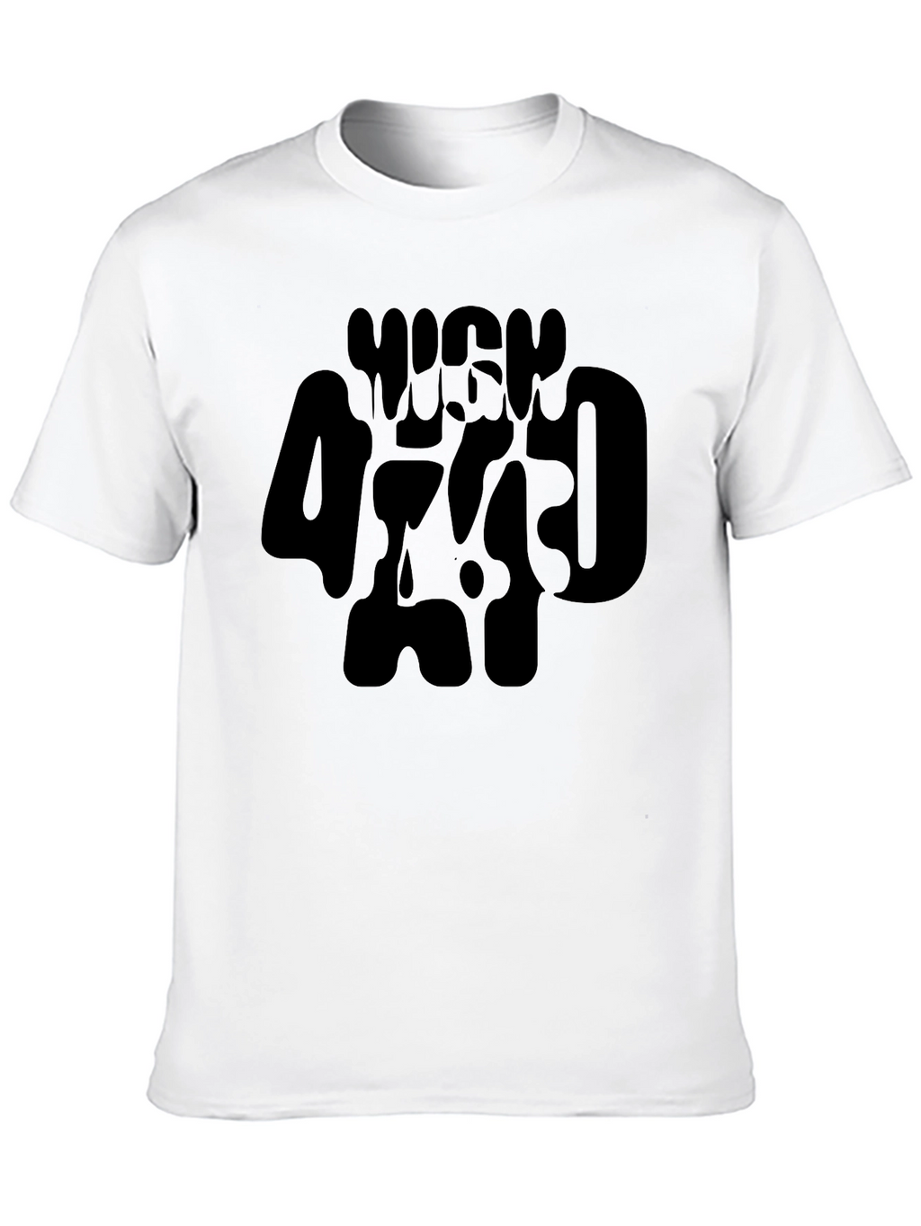 High 420 Tee - Black Graphic T-Shirt