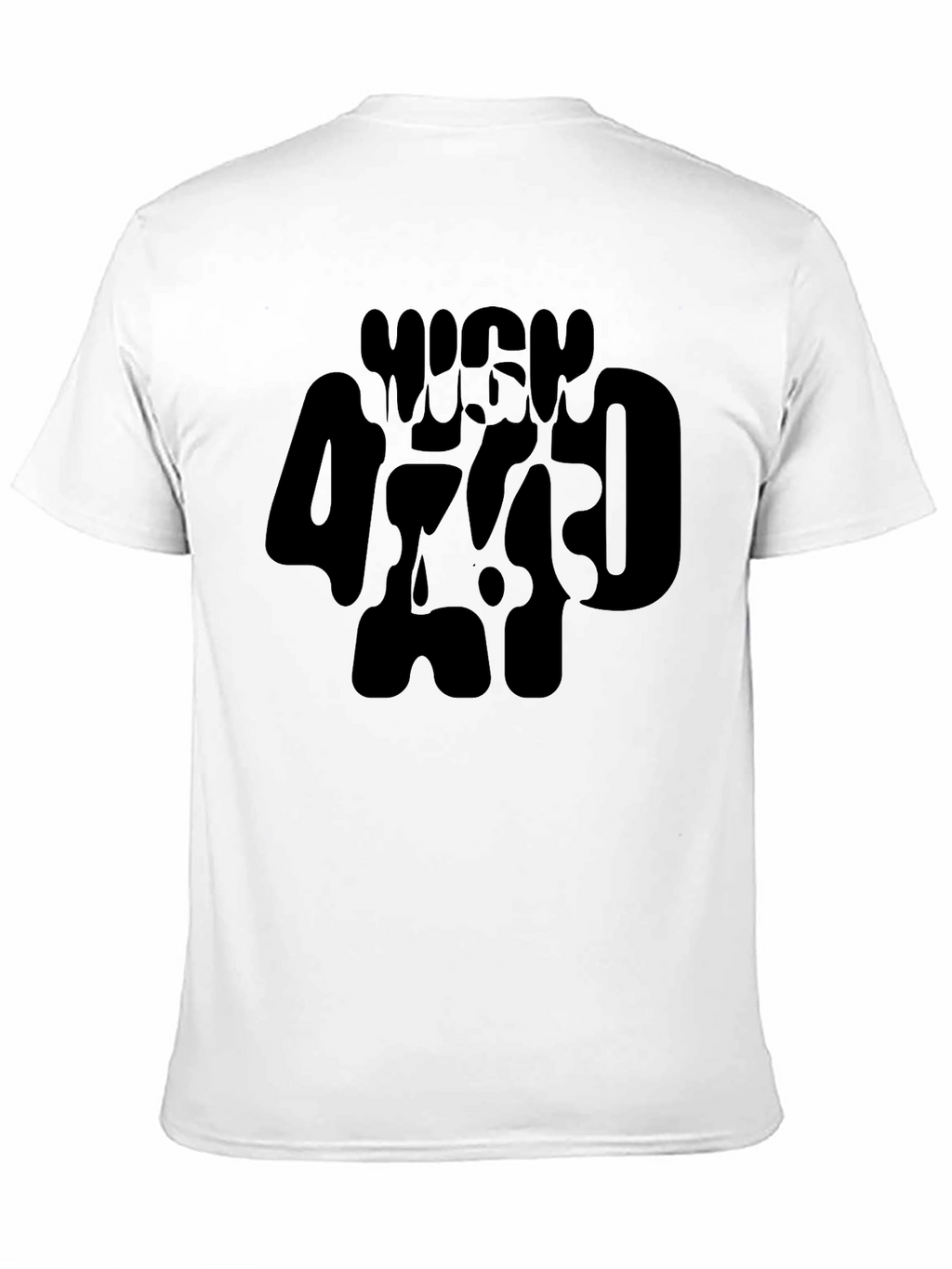 High 420 Tee - Black Graphic T-Shirt