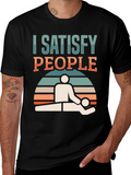 I Satisfy People Massage Therapist T-Shirt
