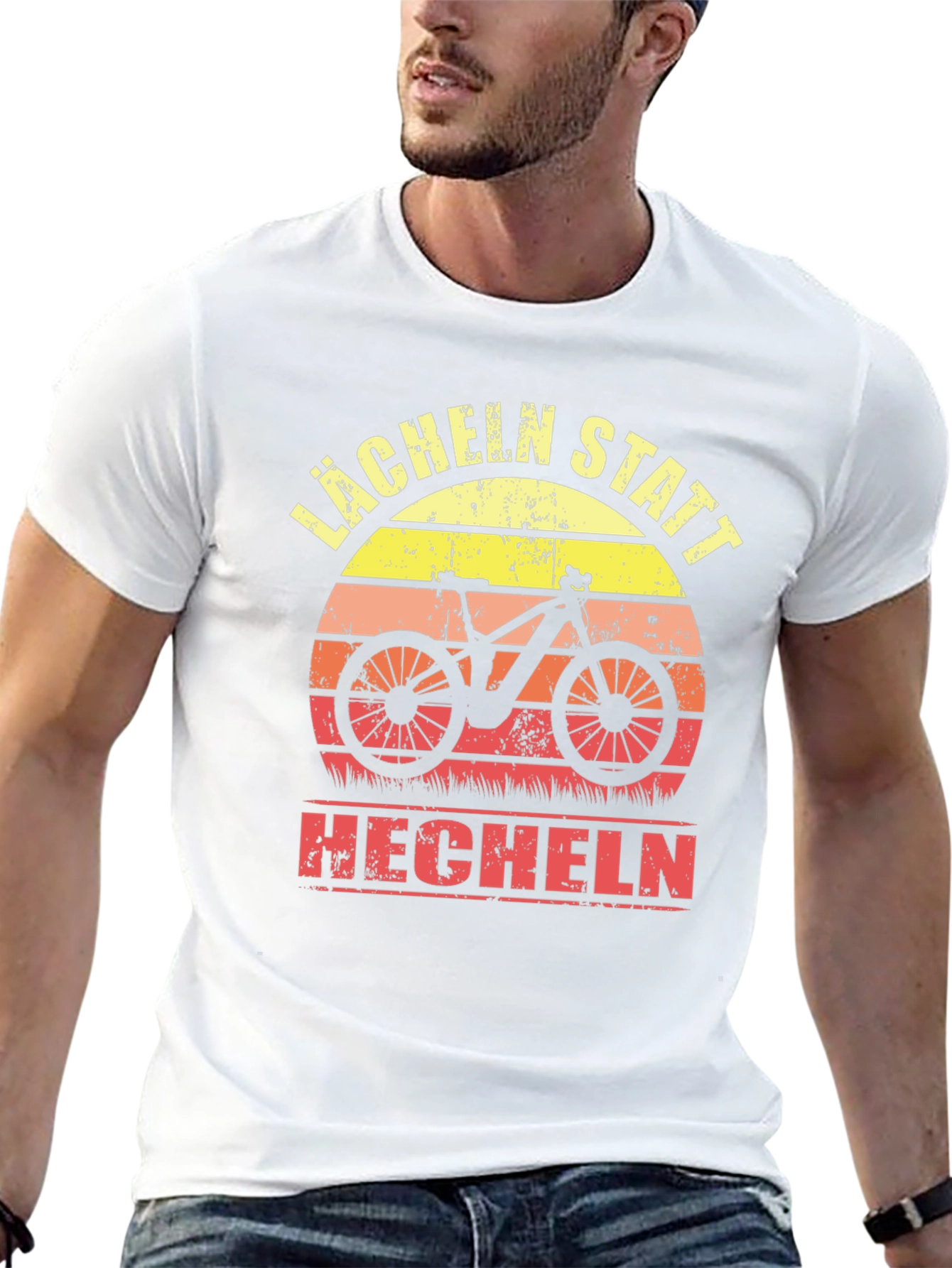 Läheln Statt Hecheln E-Bike T-Shirt