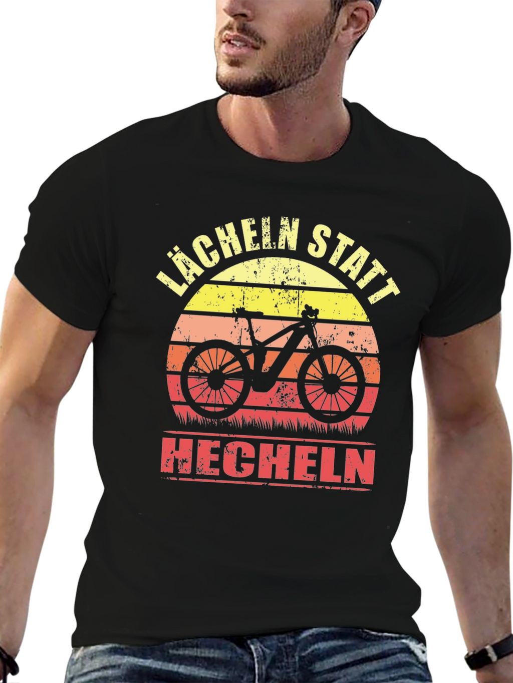 Läheln Statt Hecheln E-Bike T-Shirt