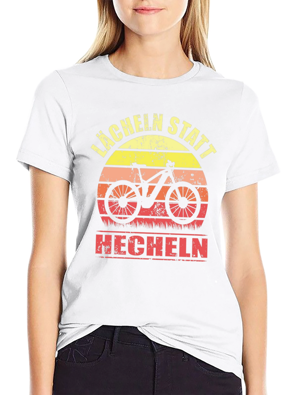 Läheln Statt Hecheln E-Bike T-Shirt