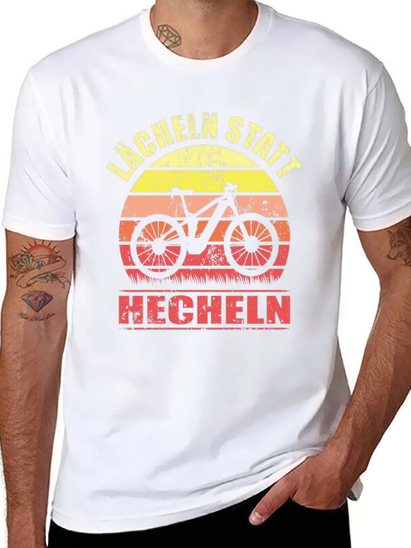 Läheln Statt Hecheln E-Bike T-Shirt
