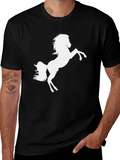 Black Horse Graphic Tee