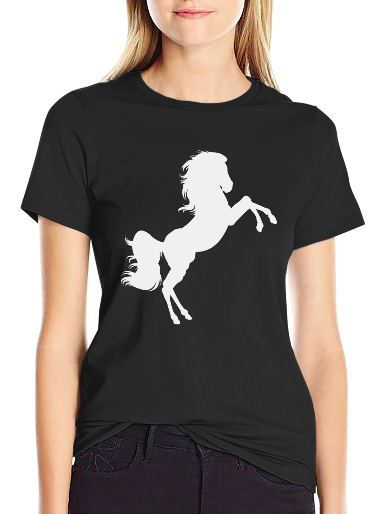 Black Horse Graphic Tee