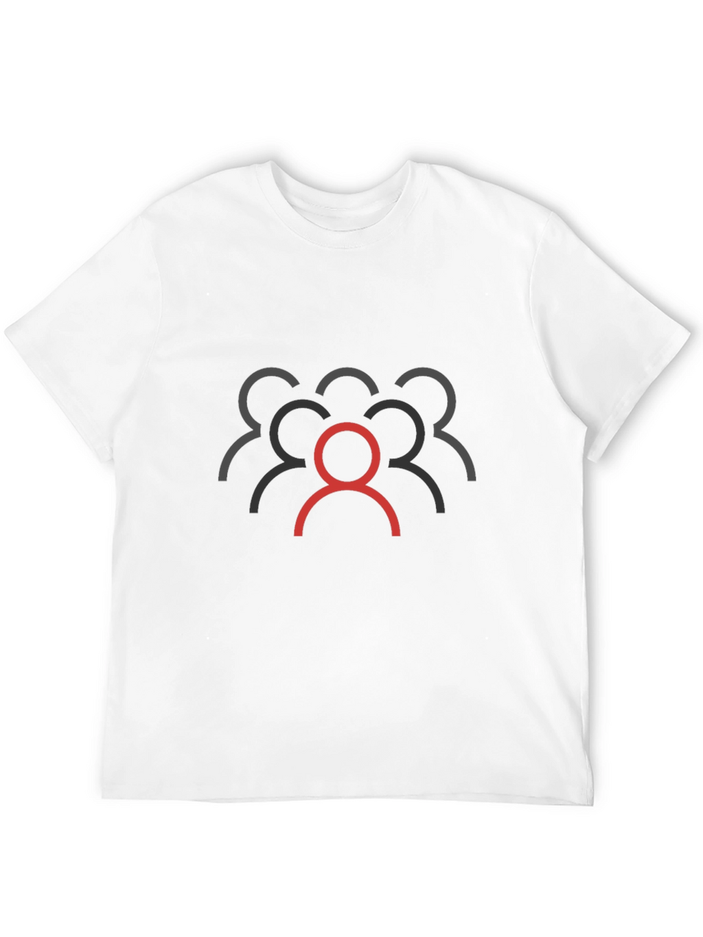 Unique Leader Black Graphic Tee