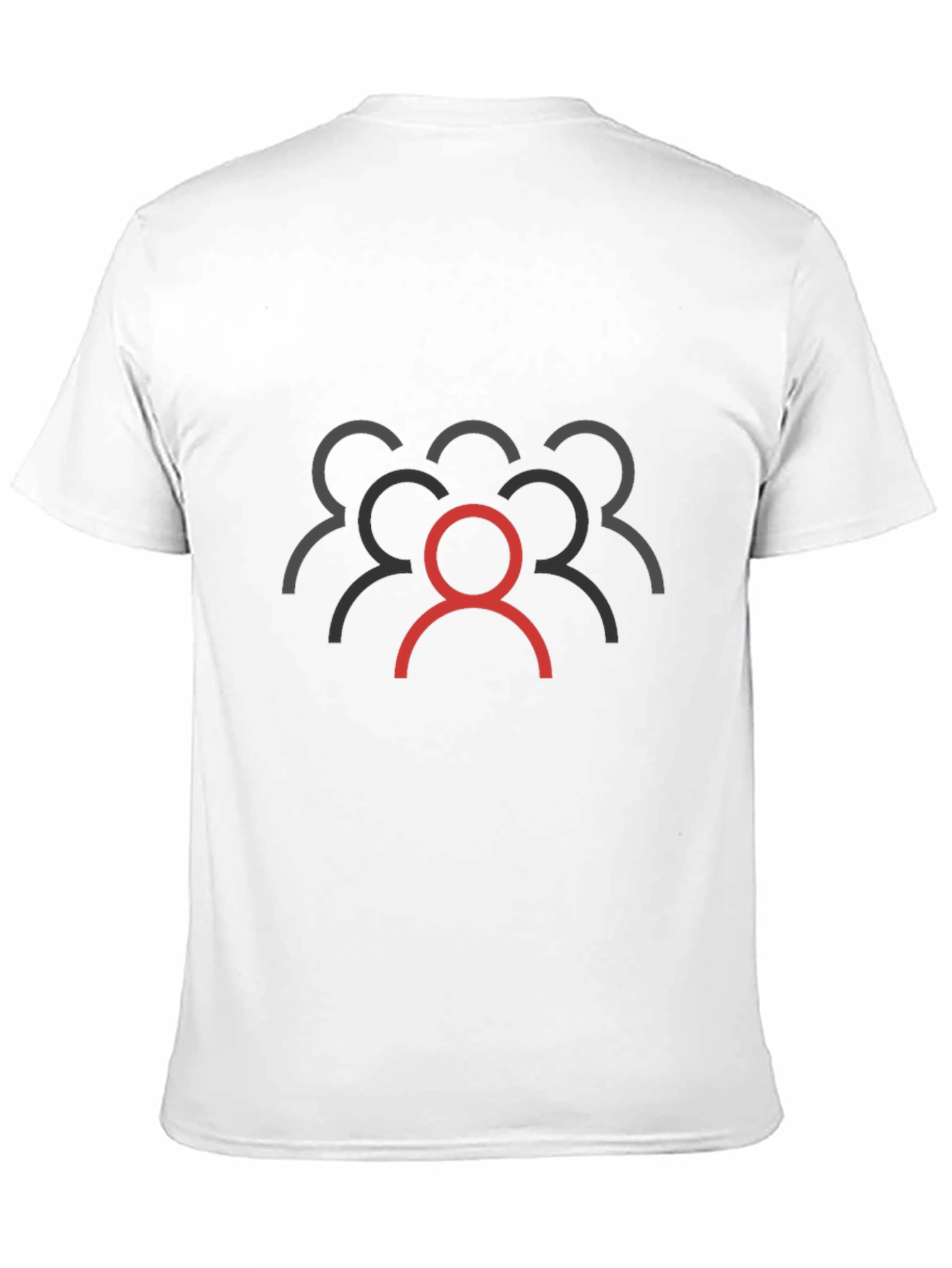 Unique Leader Black Graphic Tee