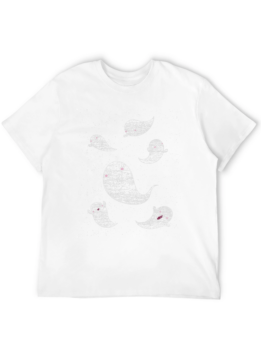 Ghostly Graphic Tee - Spooky Season Style