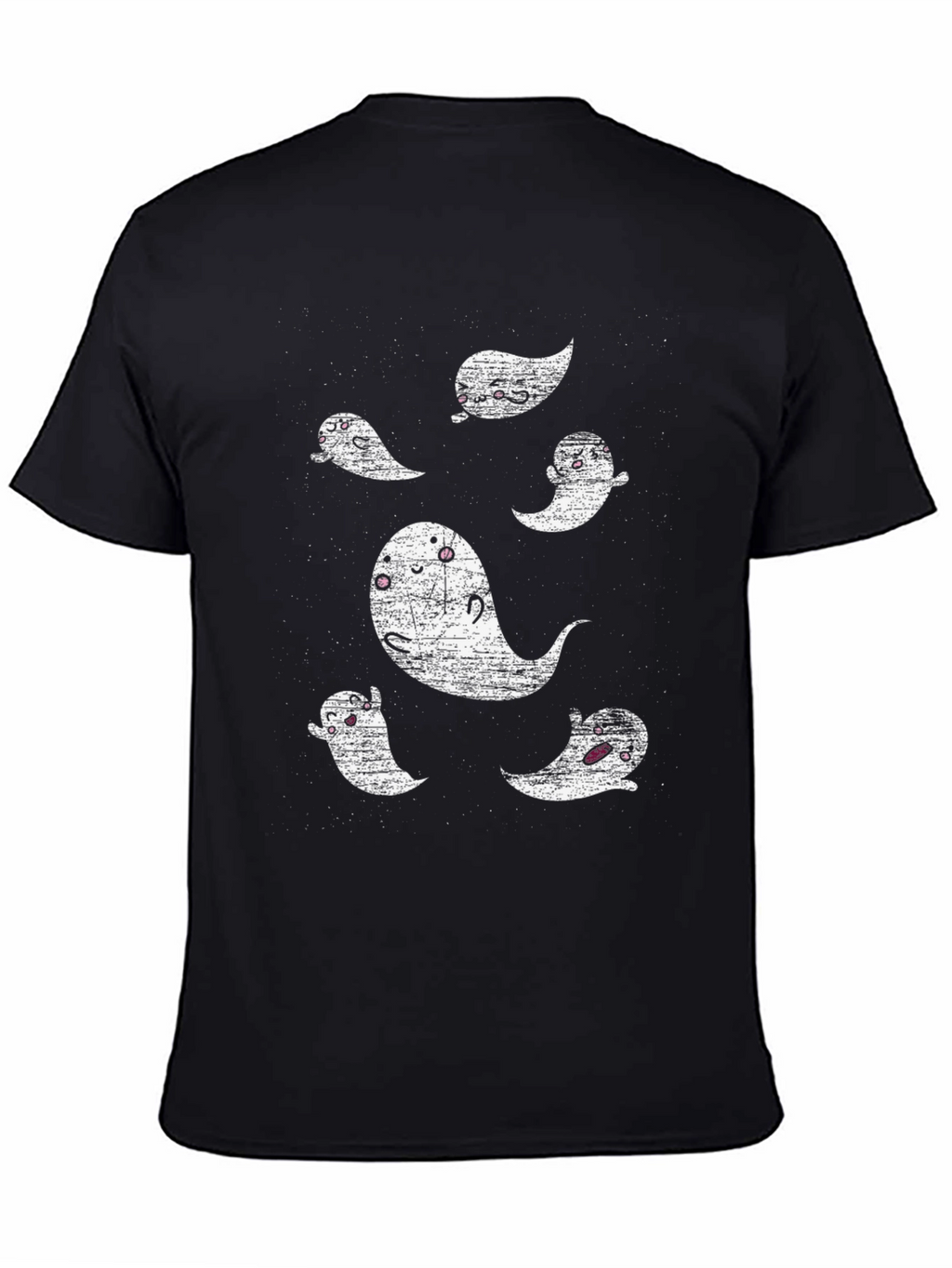 Ghostly Graphic Tee - Spooky Season Style