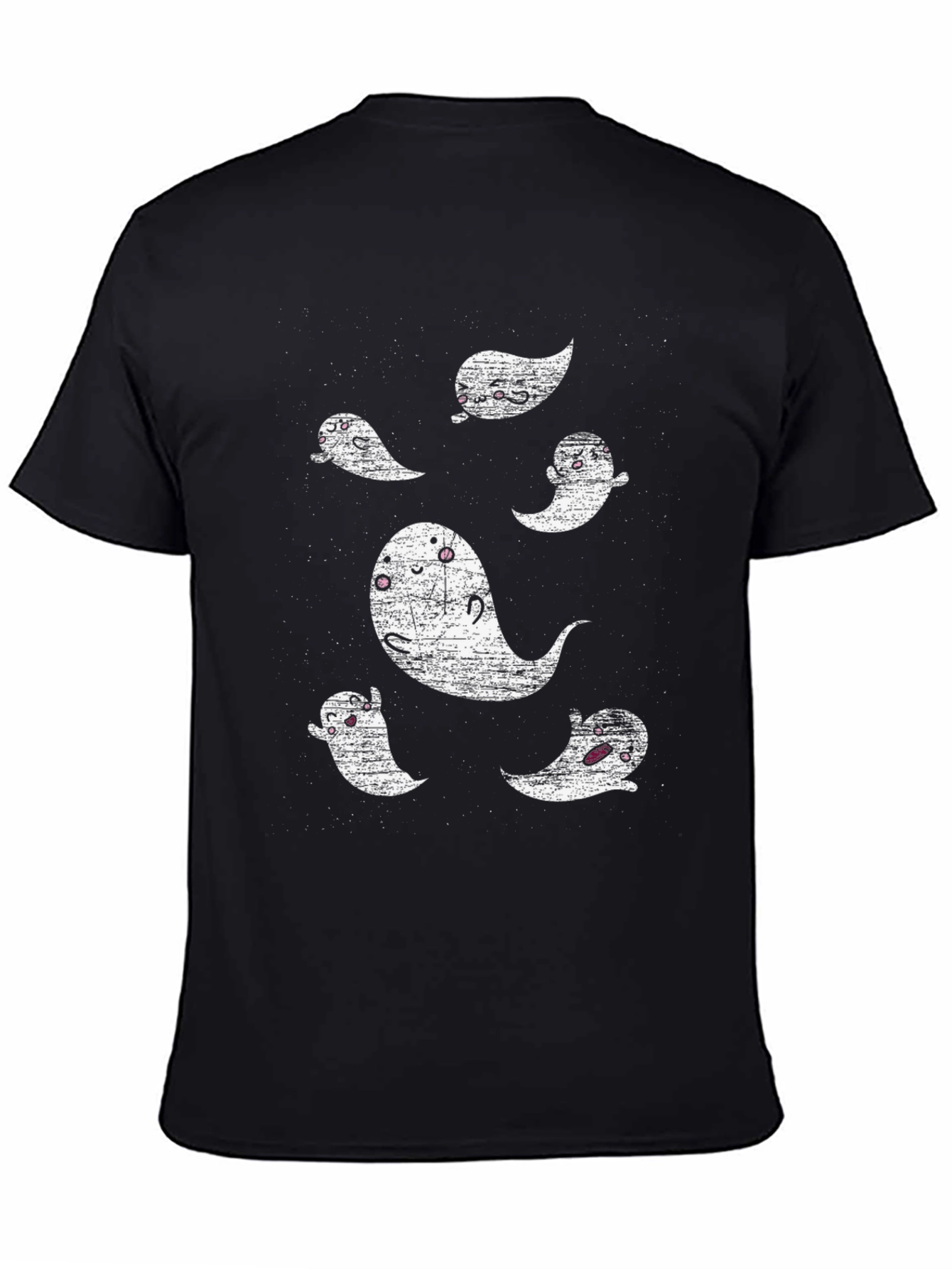 Ghostly Graphic Tee - Spooky Season Style