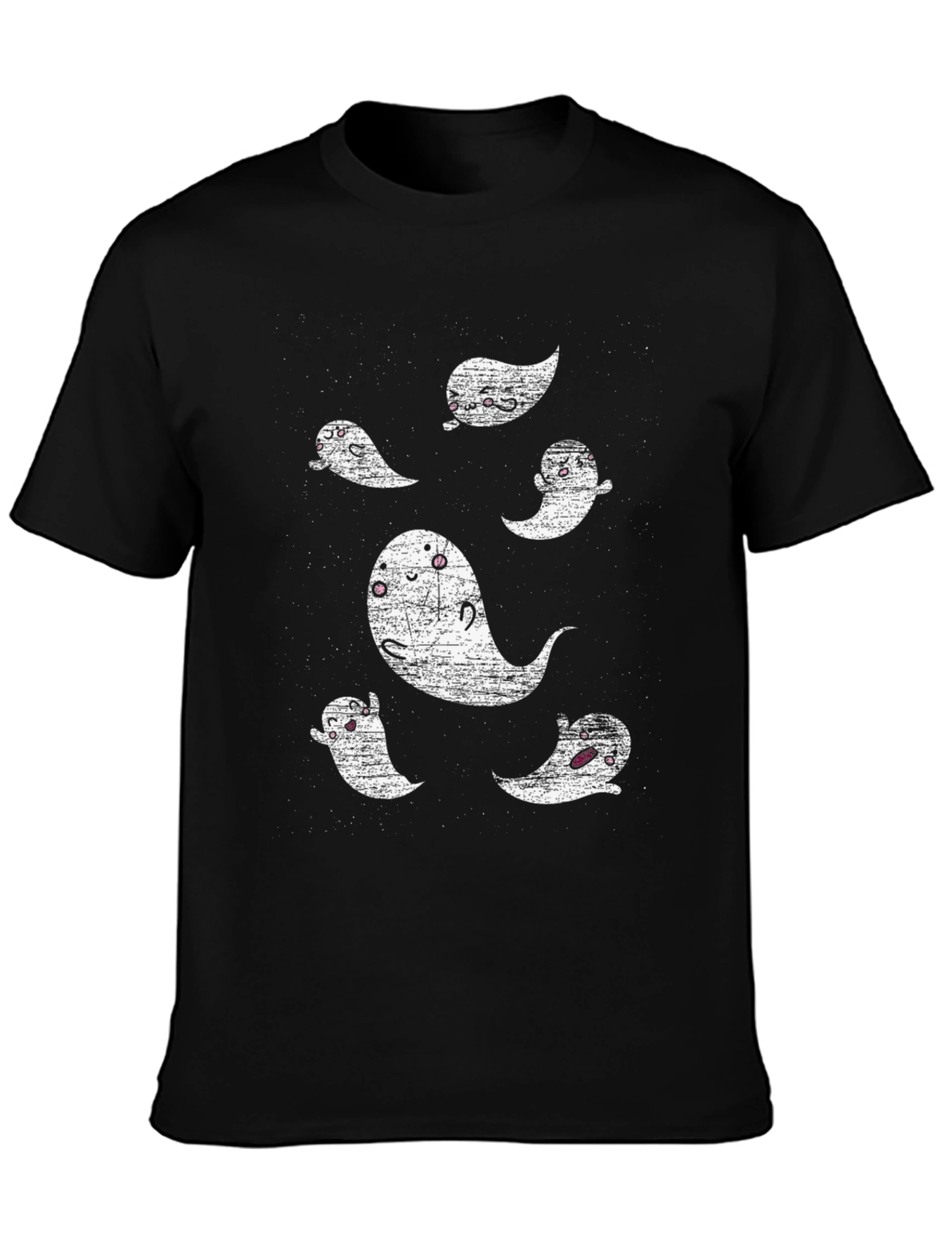 Ghostly Graphic Tee - Spooky Season Style