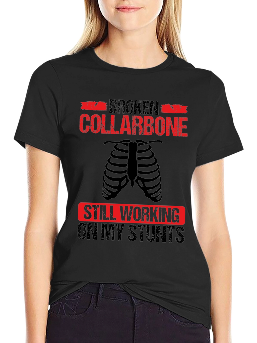 Broken Collarbone Stunt T-Shirt