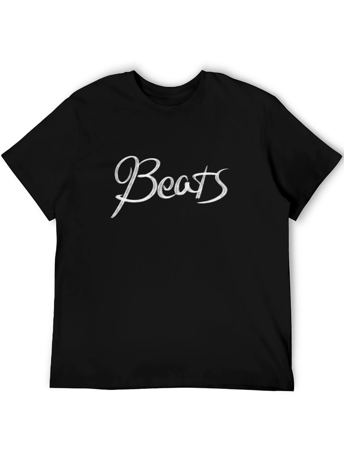 Beats Script Graphic Tee - Classic Black