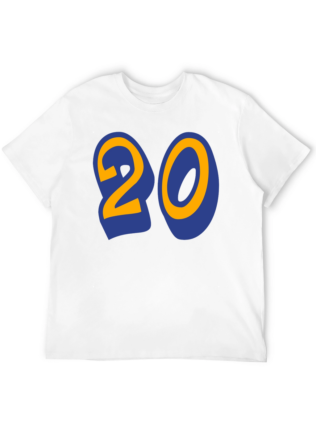 Bold Number 20 Graphic T-Shirt