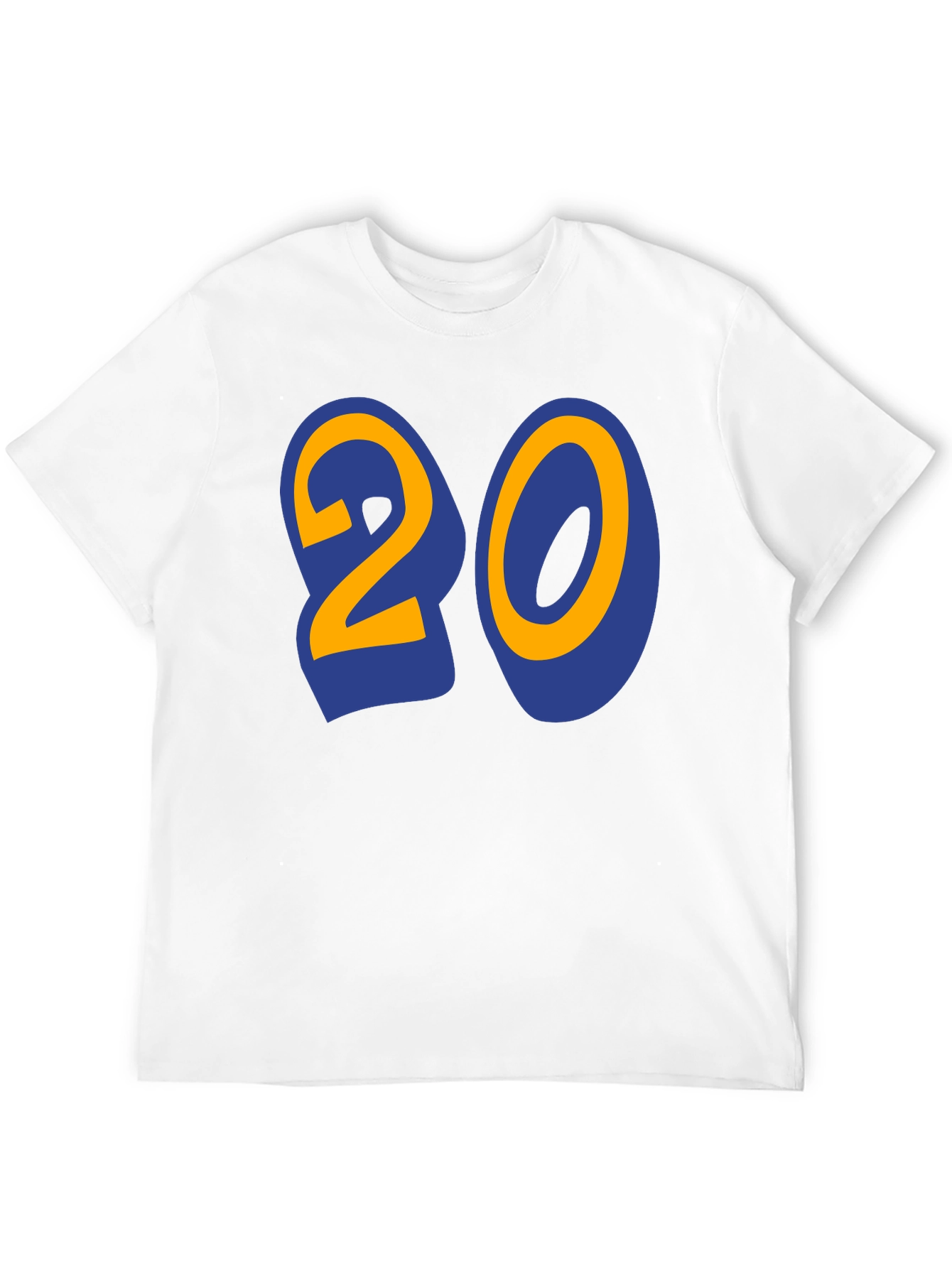 Bold Number 20 Graphic T-Shirt