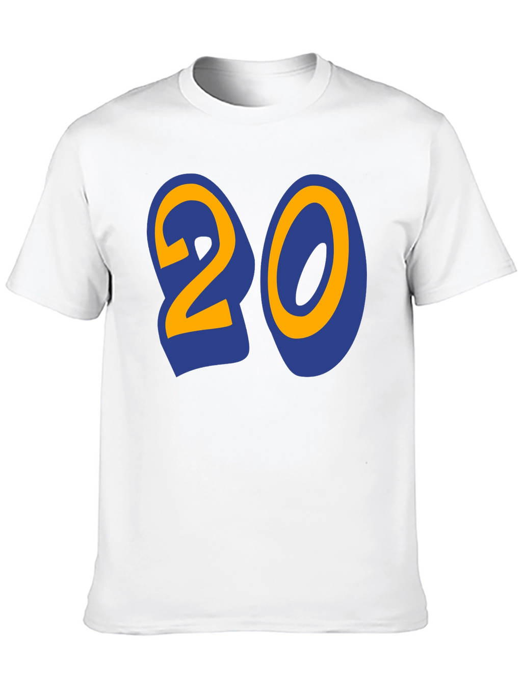 Bold Number 20 Graphic T-Shirt