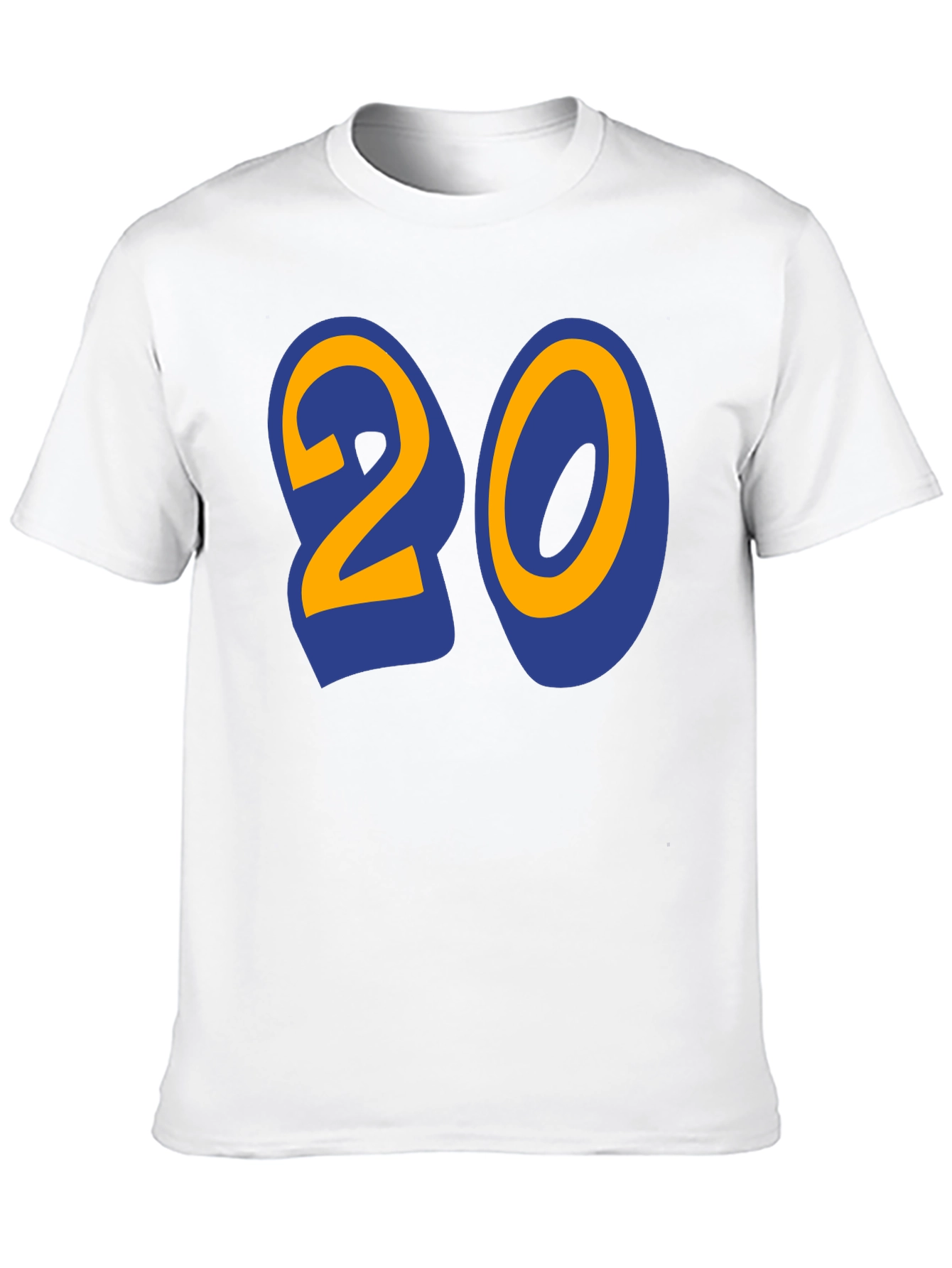 Bold Number 20 Graphic T-Shirt