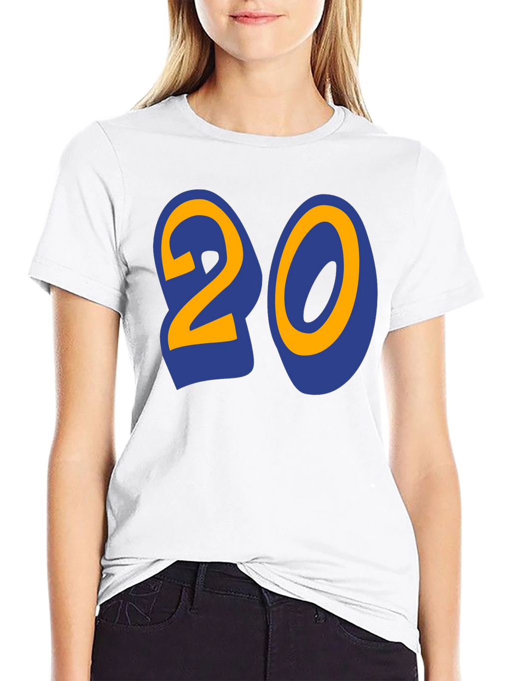 Bold Number 20 Graphic T-Shirt