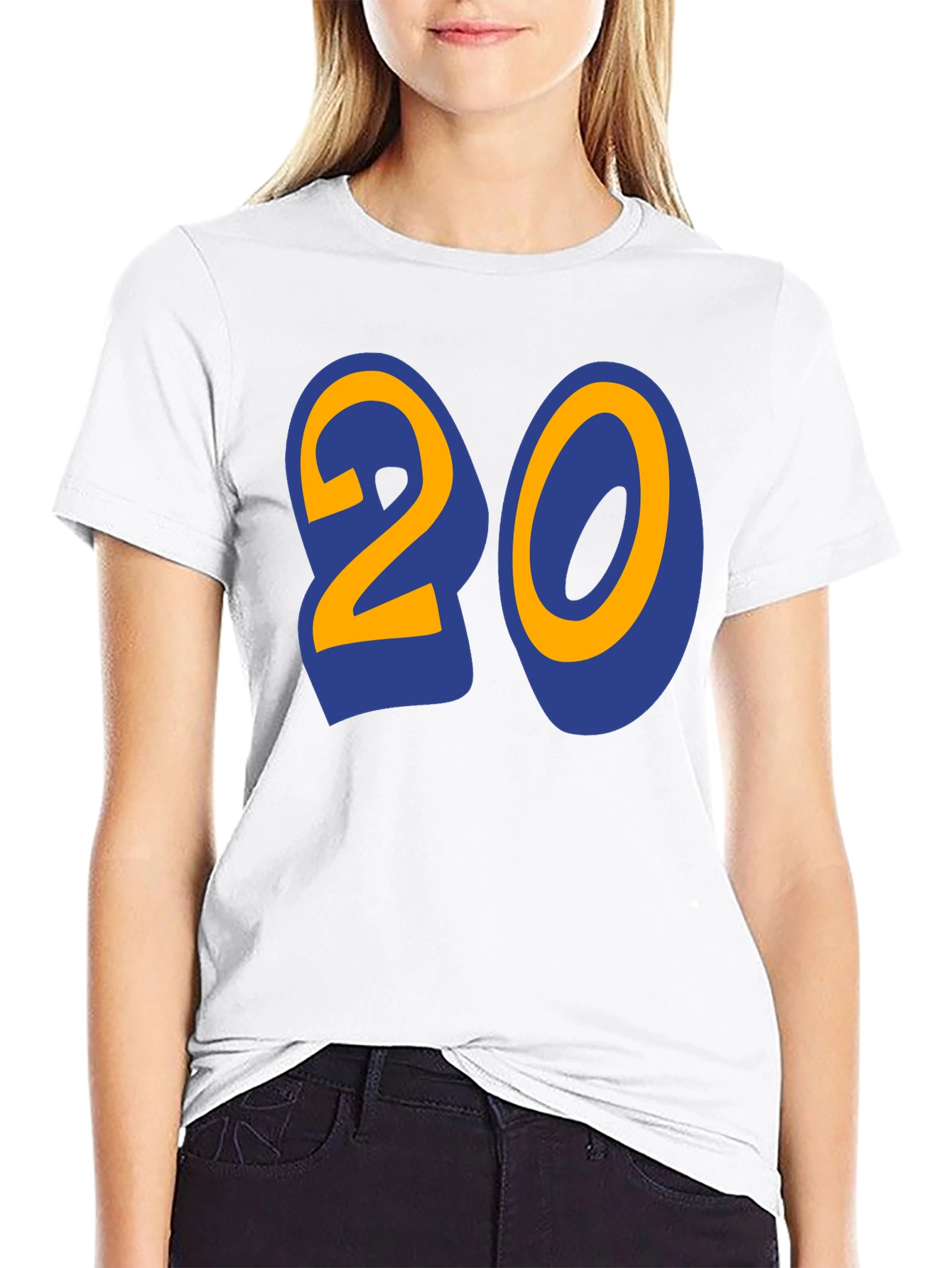 Bold Number 20 Graphic T-Shirt