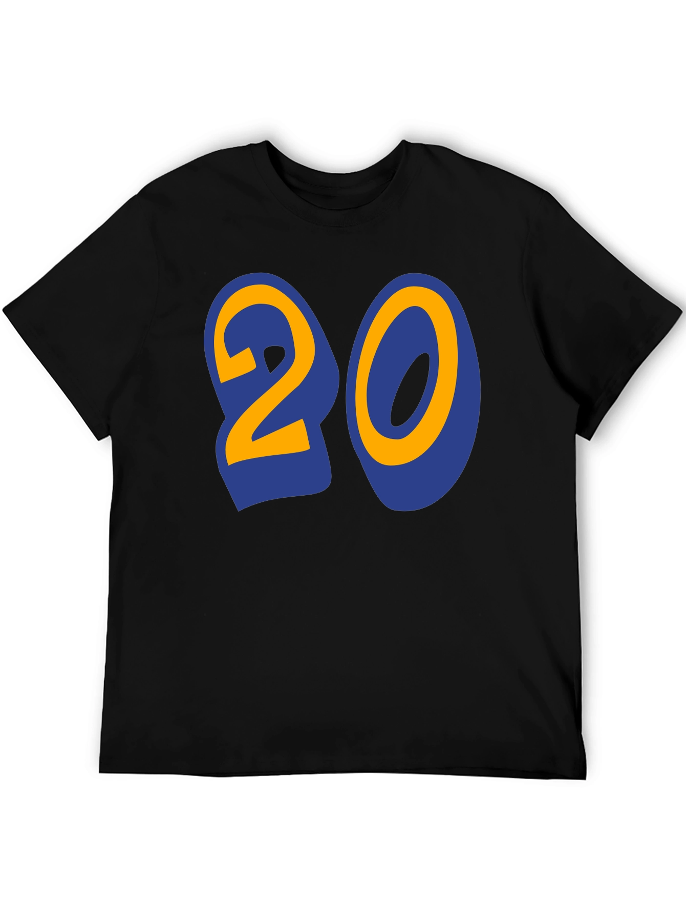 Bold Number 20 Graphic T-Shirt