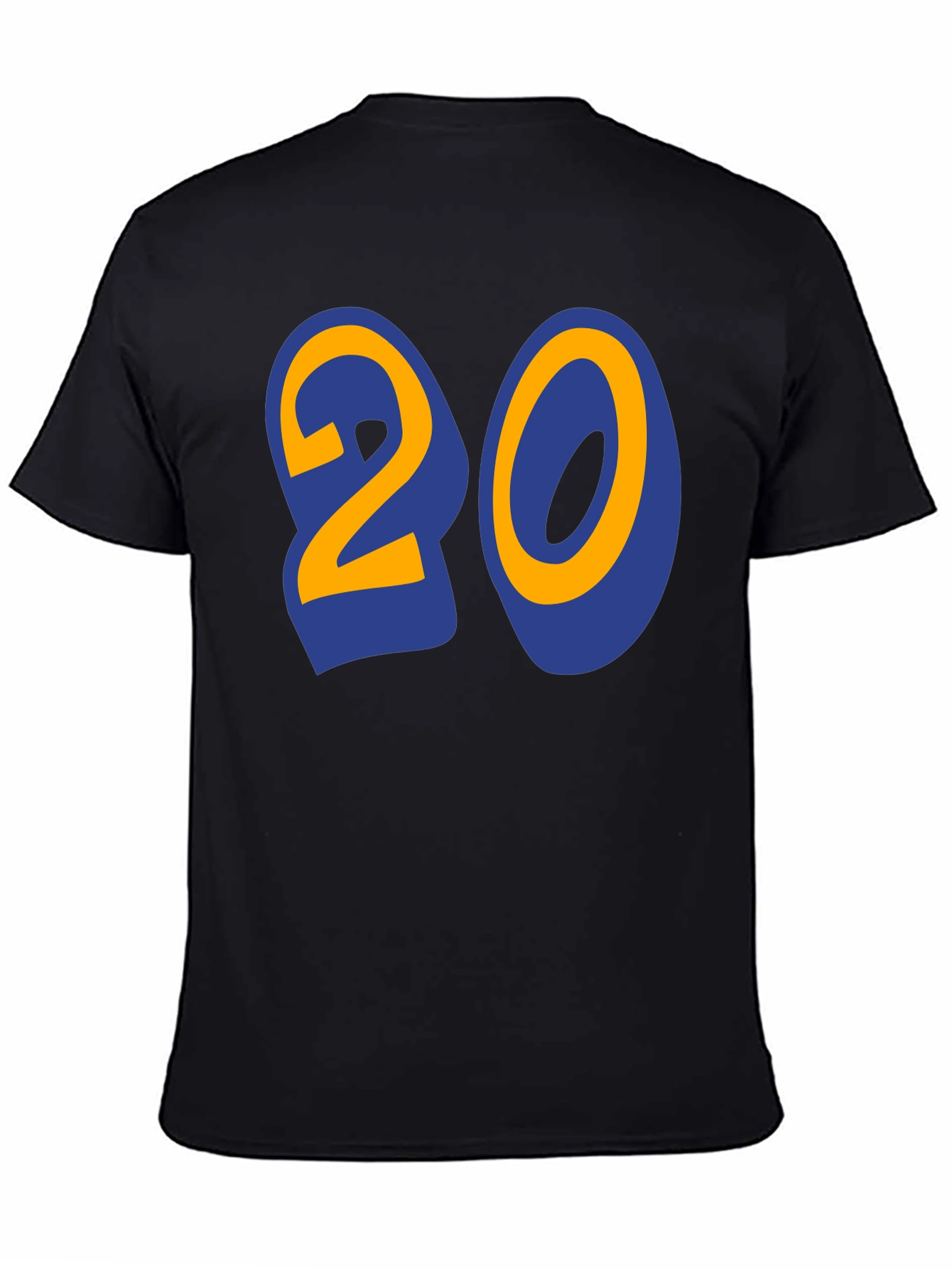 Bold Number 20 Graphic T-Shirt