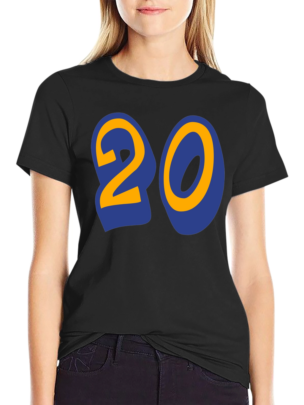 Bold Number 20 Graphic T-Shirt