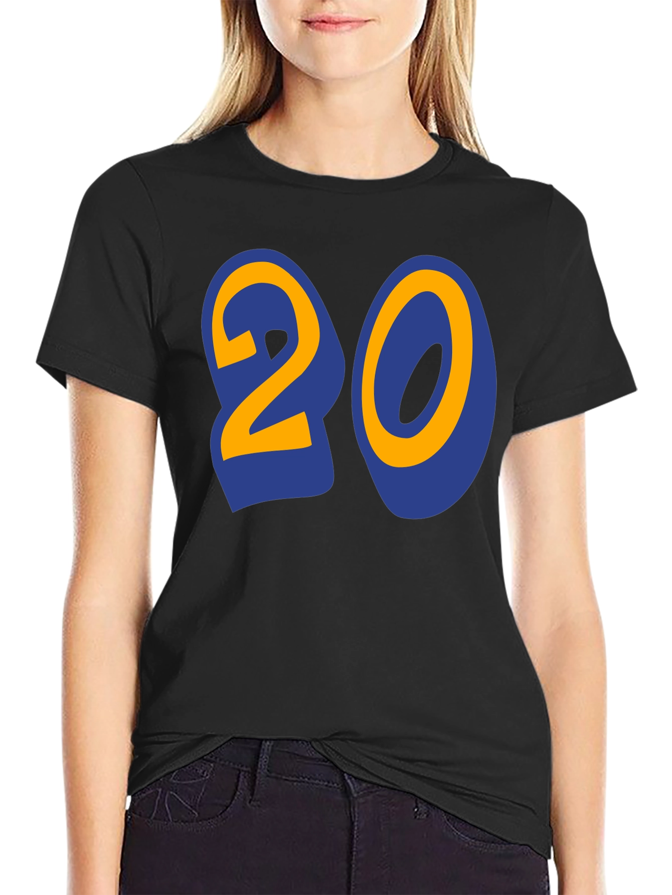 Bold Number 20 Graphic T-Shirt
