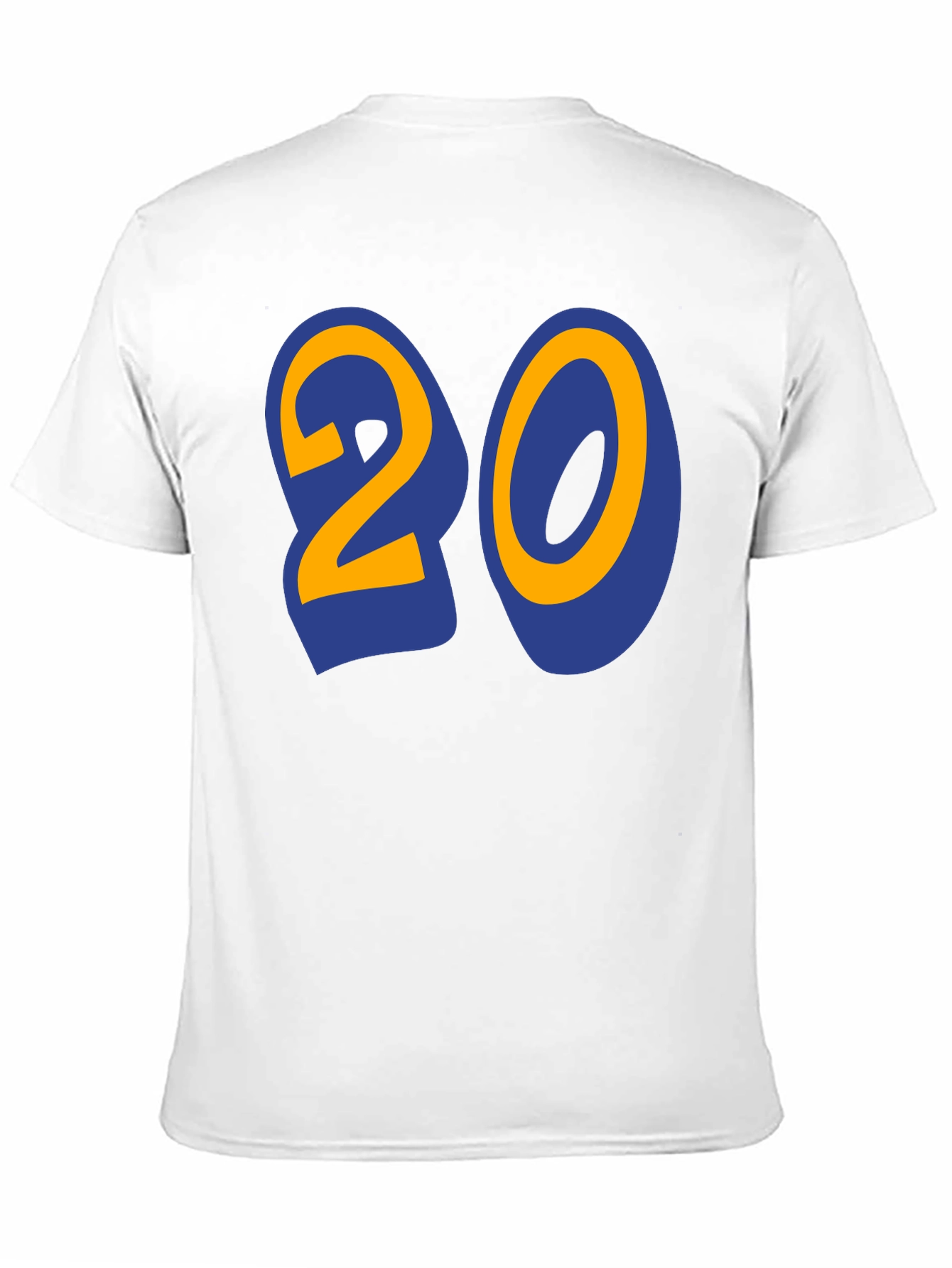 Bold Number 20 Graphic T-Shirt