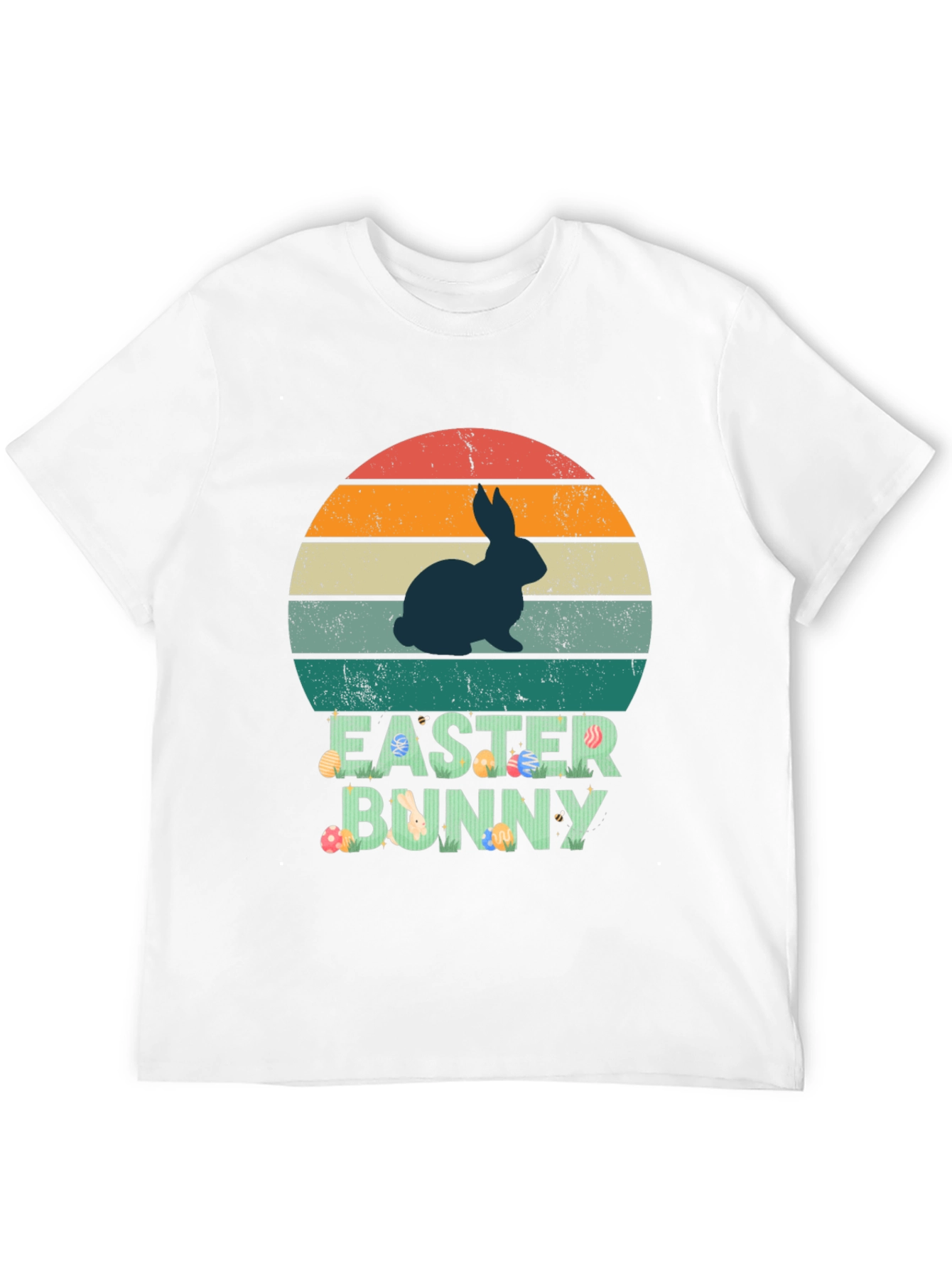 Retro Easter Bunny Graphic Tee