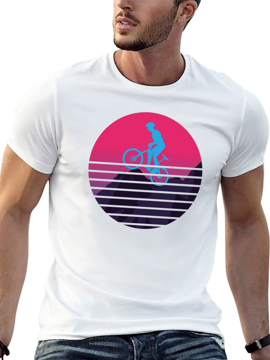 Retro Mountain Bike T-Shirt
