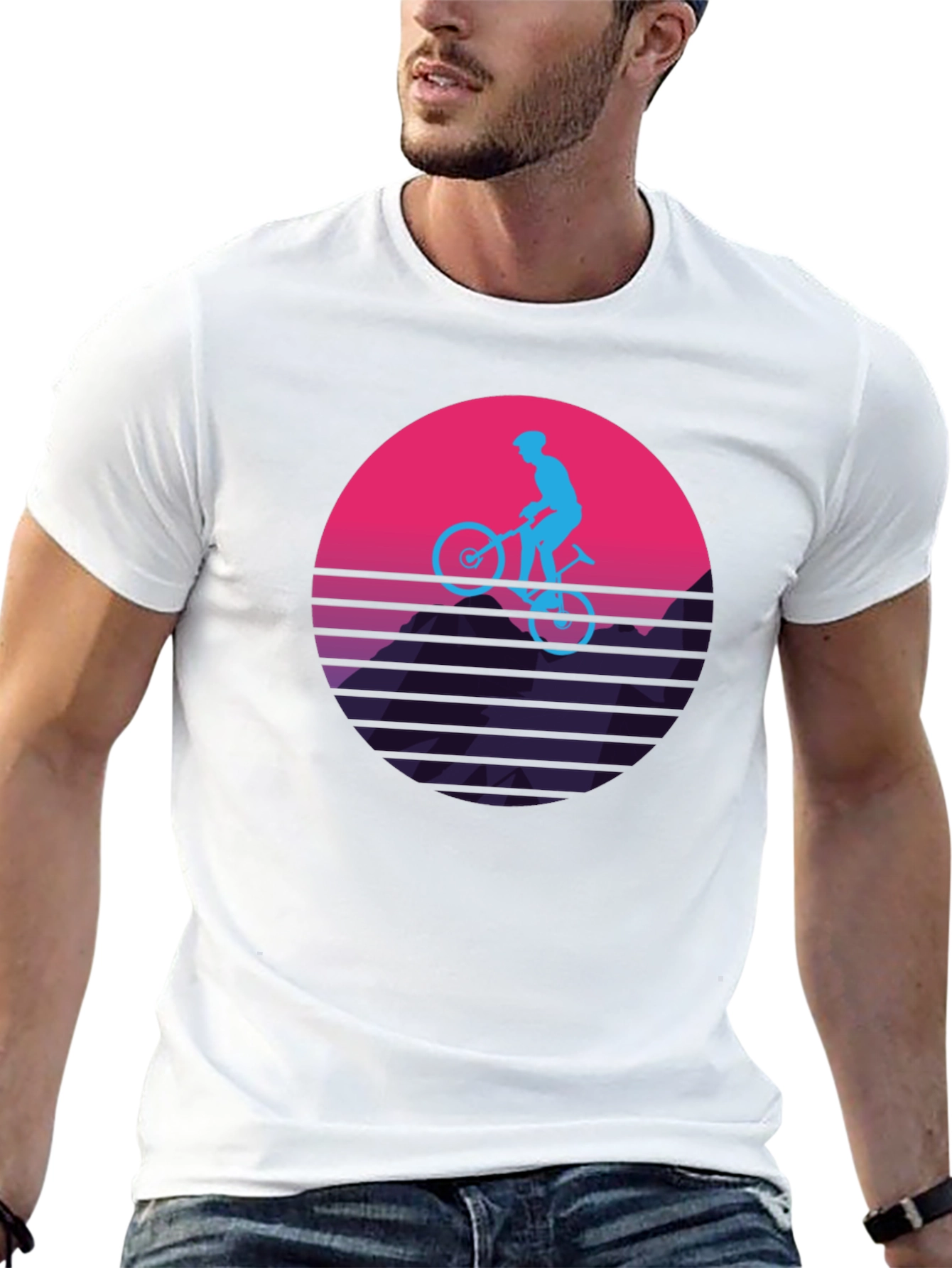 Retro Mountain Bike T-Shirt