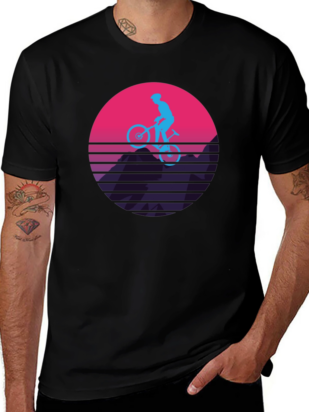 Retro Mountain Bike T-Shirt