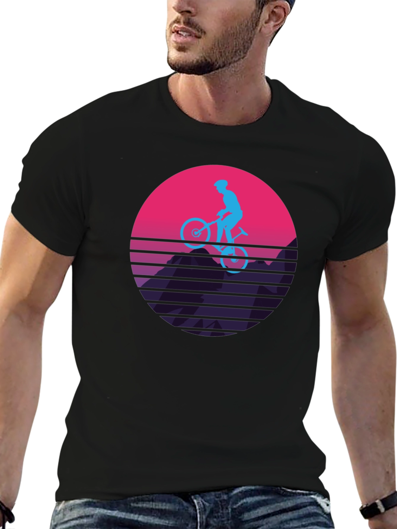 Retro Mountain Bike T-Shirt