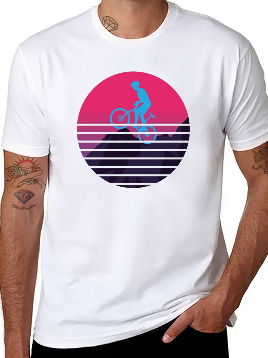 Retro Mountain Bike T-Shirt
