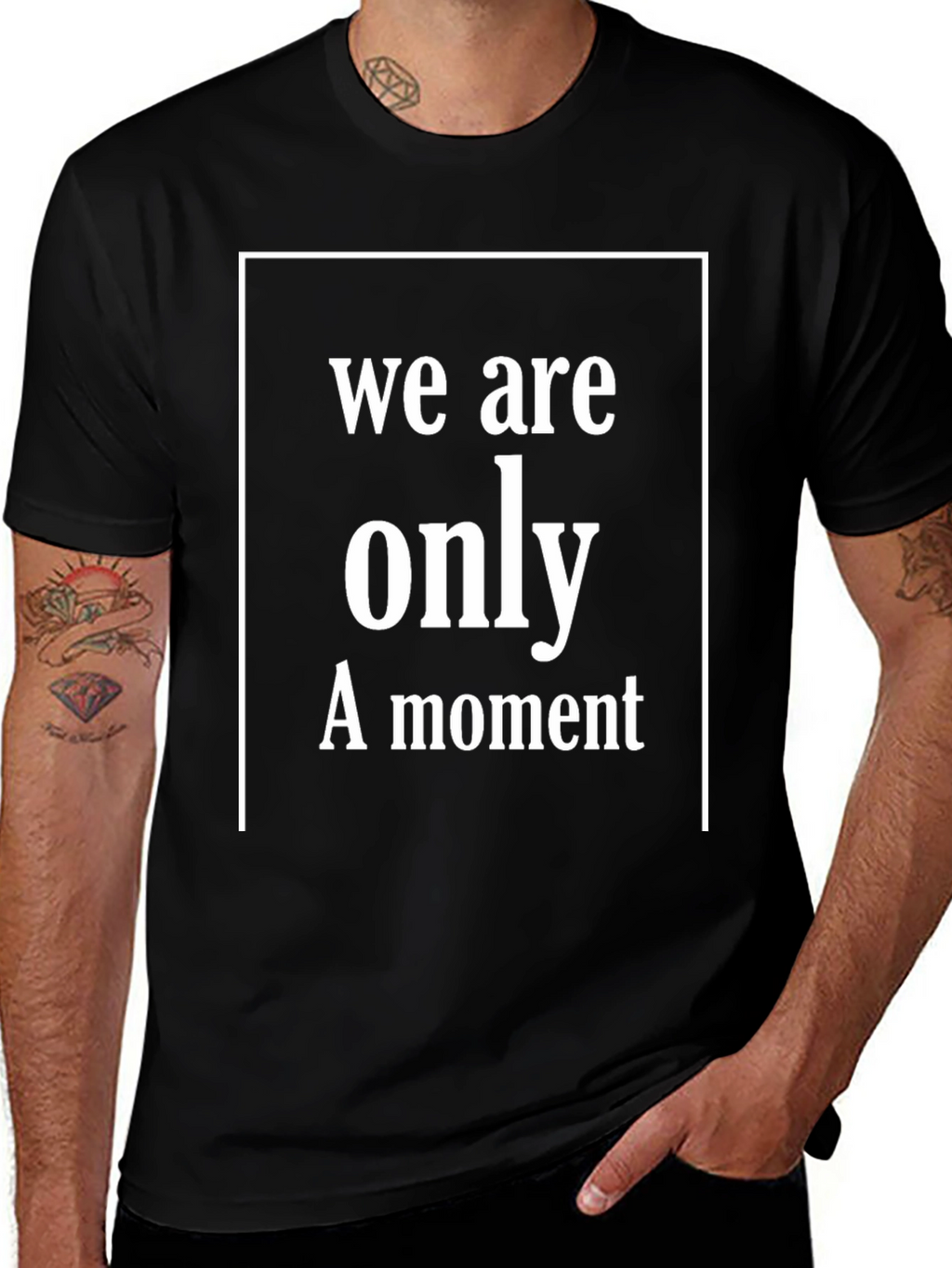 We Are Only A Moment Graphic T-Shirt