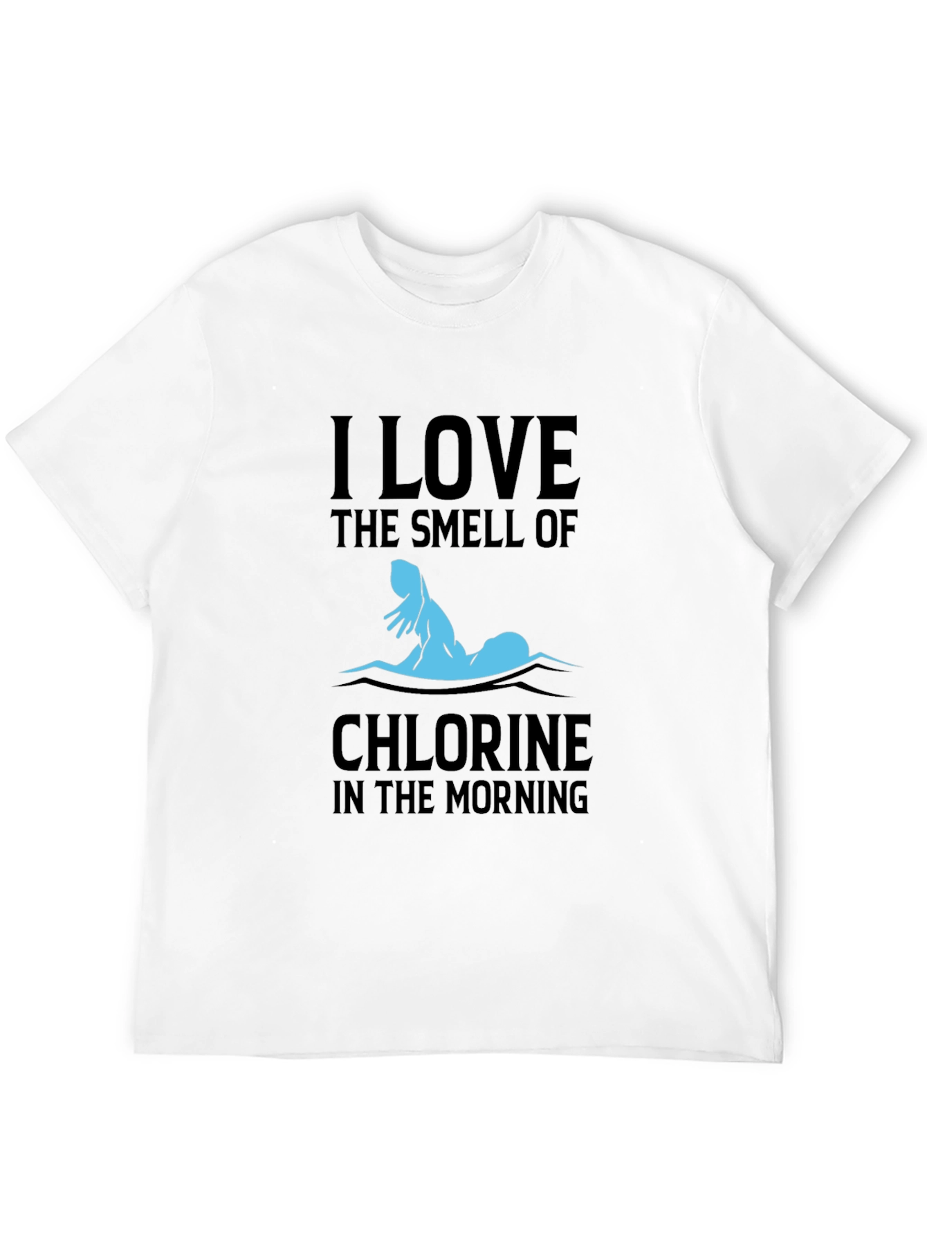 I Love The Smell Of Chlorine Swimmer T-Shirt